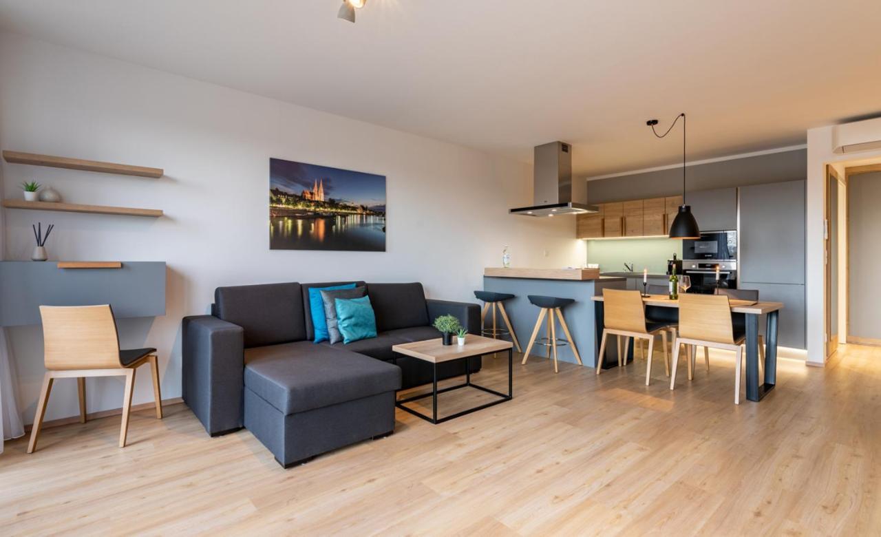 Marina Apartments Регенсбург Экстерьер фото